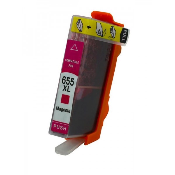Συμβατό Inkjet για HP, 655, 14.6ml, Magenta ink HP