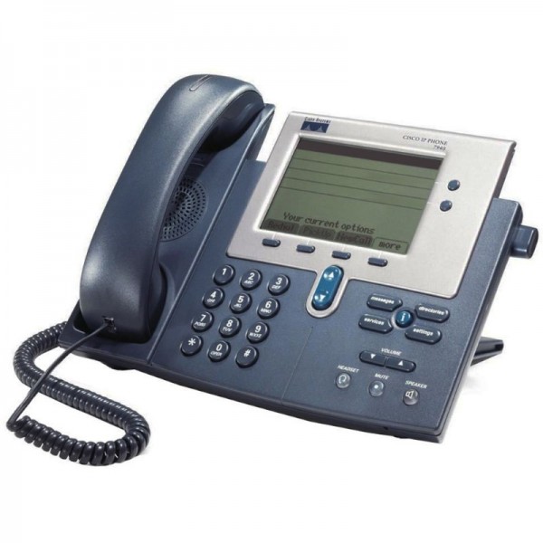 CISCO used IP Phone CP-7940G, Dark Gray Used Τηλεφωνία