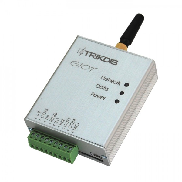 TRIKDIS GSM/GPRS Μεταδότης σημάτων συναγερμού G10T, προγρ/νος, Universal Παρελκόμενα