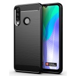 POWERTECH Θήκη Carbon Flex MOB-1524, Huawei Y6p, μαύρη Θήκες