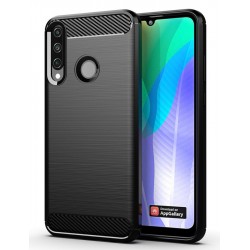 POWERTECH Θήκη Carbon Flex MOB-1524, Huawei Y6p, μαύρη Θήκες