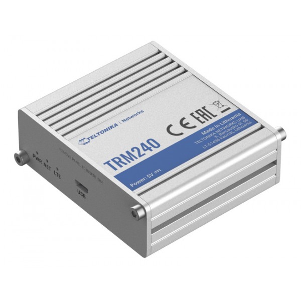 TELTONIKA Industrial cellular modem TRM240, LTE Cat 1, USB Modem - Router