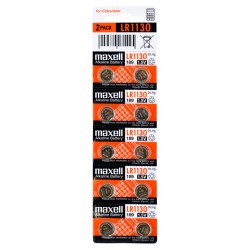 MAXELL αλκαλικές μπαταρίες LR1130, 1.5V, 10τμχ Μπαταρίες Αλκαλικές