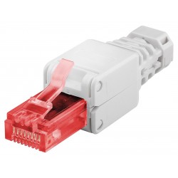 GOOBAY βύσμα RJ45 CAT 6 UTP 44738, tool-free, λευκό Δίκτυο