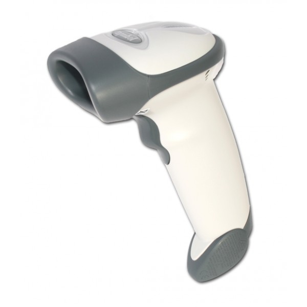 SYMBOL used Barcode Scanner LS2208, ενσύρματο, 1D, λευκό POS-Barcode Scanners