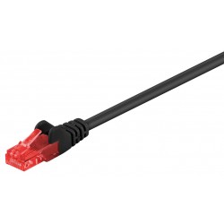 GΟOBAY καλώδιο UTP Cat 6 68682, CCA, 24AWG, PVC, 3m, μαύρο Δίκτυο