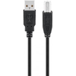 GOOBAY καλώδιο USB 2.0 σε USB Type B 93597, 3m, μαύρο USB