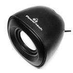 POWERTECH ηχεία Essential sound PT-844, 2x 3W, 3.5mm, μαύρα Ηχεία για PC