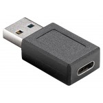 GOOBAY αντάπτορας USB 3.0 σε USB Type-C θηλυκό 45400, μαύρο USB-C (Type-C)