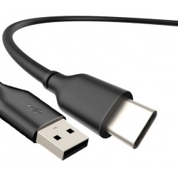 CABLETIME καλώδιο USB 2.0 σε USB Type-C C160, 5V 3A, 0.25m, μαύρο Καλώδια