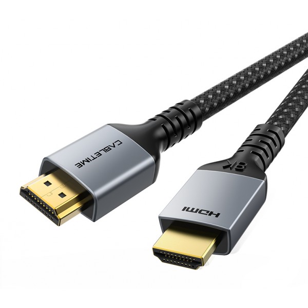 CABLETIME καλώδιο HDMI 2.1 HM8K, 28AWG, 8K/60HZ, 2m, μαύρο Εικόνα
