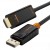 CABLETIME καλώδιο DisplayPort σε HDMI CT-AV585, 1080p/60Hz, 1.8m, μαύρο