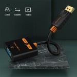 CABLETIME αντάπτορας Displayport σε VGA AV586, 1080p, 0.2m, μαύρος Εικόνα
