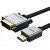 CABLETIME καλώδιο HDMI σε DVI PH241G, 1080p/60Hz, 1m, μαύρο
