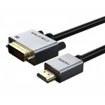 CABLETIME καλώδιο HDMI 1.4 σε DVI 24+1 AV579, 1080p, 2m, μαύρο Εικόνα