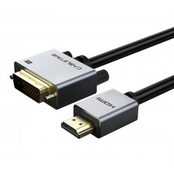 CABLETIME καλώδιο HDMI 1.4 σε DVI 24+1 AV579, 1080p, 2m, μαύρο Εικόνα