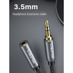CABLETIME καλώδιο AUX Stereo 3.5mm AV311, M-F, 1.8m, μαύρο Ήχος