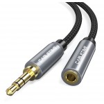 CABLETIME καλώδιο AUX Stereo 3.5mm AV311, M-F, 1.8m, μαύρο Ήχος