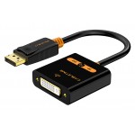 CABLETIME αντάπτορας DisplayPort σε DVI AV586, 1080p, 0.2m, μαύρο Εικόνα