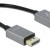 DELOCK αντάπτορας DisplayPort 1.4 σε HDMI 66436, 4K/60Hz, active, γκρι