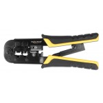 DELOCK εργαλείο πτύχωσης με απογυμνωτή καλωδίων RJ45/12/11 90520, 8+6P Πένσες