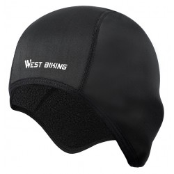 WEST BIKING ποδηλατικός σκούφος BIKE-0037, μαύρος Αξεσουάρ Ποδηλάτου