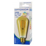 OPTONICA LED λάμπα ST64 1305, 8W, 2500K, E27, 700lm Λάμπες
