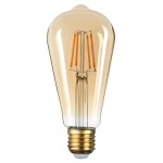 OPTONICA LED λάμπα ST64 1305, 8W, 2500K, E27, 700lm Λάμπες