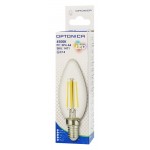 OPTONICA LED λάμπα Candle C35 Filament 1471, 4W, 4500K, E14, 400lm Λάμπες OPTONICA LED λάμπα Candle C35 Filament 1471, 4W, 4500K, E14, 400lm Λάμπες