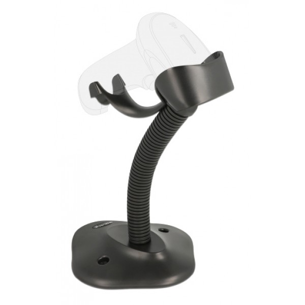 DELOCK βάση για barcode scanner 90555, εύκαμπτη, μαύρη POS-Barcode Scanners