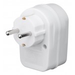 GOOBAY αντάπτορας ρεύματος 51270, 1x schuko, 16A, λευκός Πολύπριζα Ρεύματος GOOBAY αντάπτορας ρεύματος 51270, 1x schuko, 16A, λευκός Πολύπριζα Ρεύματος