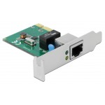 DELOCK κάρτα επέκτασης PCI σε 1x RJ45 Gigabit LAN 90381, 1000Mbps Κάρτες Δικτύου - USB Dongles