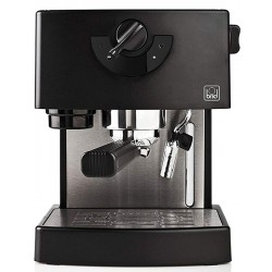 BRIEL μηχανή espresso ES74, 20 bar, μαύρη Μηχανές Καφέ