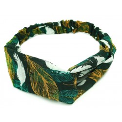 ROXXANI Κορδέλα μαλλιών BTHU-0010, με λάστιχο, φλοράλ Προσωπικά Είδη