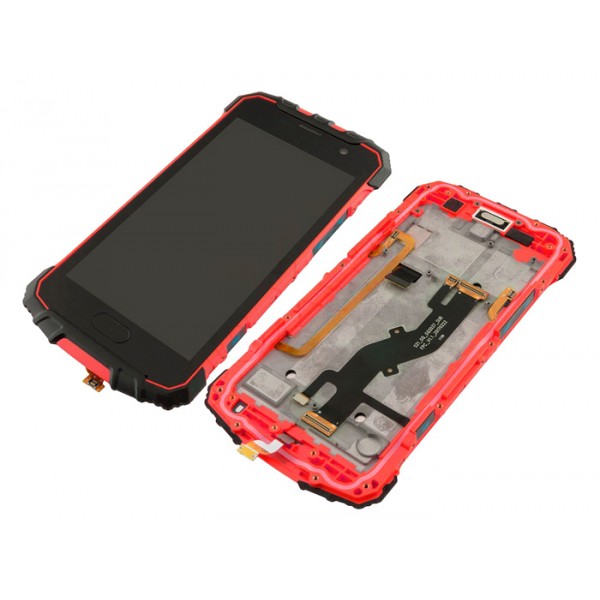 ULEFONE LCD & Touch Panel για smartphone Armor 2, με back cover, κόκκινο Ανταλλακτικά Smartphones