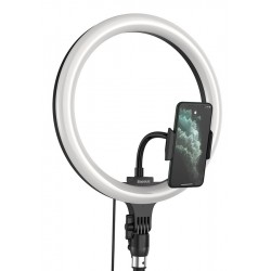 BASEUS φωτιστικό δαχτυλίδι LED CRZB12-B01, 12", χωρίς τρίποδα, μαύρο Αξεσουάρ κινητών