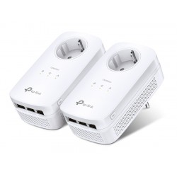 TP-LINK powerline TL-PA8030P kit passthrough, AV1300 3x Gigabit, Ver 3.0 Powerlines - Extenders