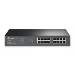 TP-LINK easy smart switch TL-SG1016PE, 16-Port Gigabit, PoE+, Ver. 3.0 Switches