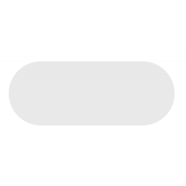 POWERTECH κάλυμμα φωτιστικού SPHLL-0048-COVER, οβάλ, 32.5 x 12cm, λευκό Παρελκόμενα Φωτισμού