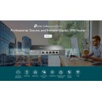 TP-LINK Gigabit VPN router ER605, 5x Ethernet port, Ver 1.0 Modem - Router