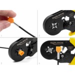 DELOCK πρέσα ακροδεκτών 90558, αυτορυθμιζόμενη, τετράγωνο, 10-23 AWG Πένσες