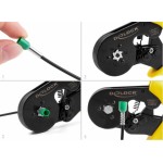 DELOCK πρέσα ακροδεκτών 90561, αυτορυθμιζόμενη, εξάγωνο, 10-23 AWG Πένσες