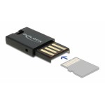 DELOCK USB card reader 91603 για κάρτες μνήμης micro SD, μαύρο USB Hubs - Card Readers