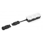 DELOCK σύνδεσμος εγκατάστασης 3-pole 64147, GST 18/3 set, μαύρος Ηλεκτρολογικός εξοπλισμός