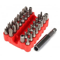 BEST σετ μύτες κατσαβιδιού BST-887 με μαγνητικό αντάπτορα, 33τμχ Κατσαβίδια