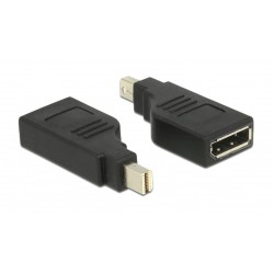 DELOCK αντάπτορας mini DisplayPort (M) σε DisplayPort (F) 65626, 4K, 90° Εικόνα