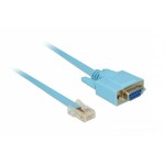 DELOCK Καλώδιο Serial RS-232 DB9 female σε RJ45 male, 1m, μπλε Δίκτυο
