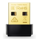TP-LINK ασύρματος nano USB αντάπτορας ARCHER-T600UNANO, AC600, Ver. 1.0 Κάρτες Δικτύου - USB Dongles