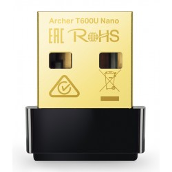 TP-LINK ασύρματος nano USB αντάπτορας ARCHER-T600UNANO, AC600, Ver. 1.0 Κάρτες Δικτύου - USB Dongles