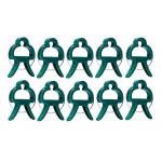 Κλιπ στήριξης φυτών GAR-0002, 6 x 4.5cm, πράσινο, 10τμχ Είδη Κήπου